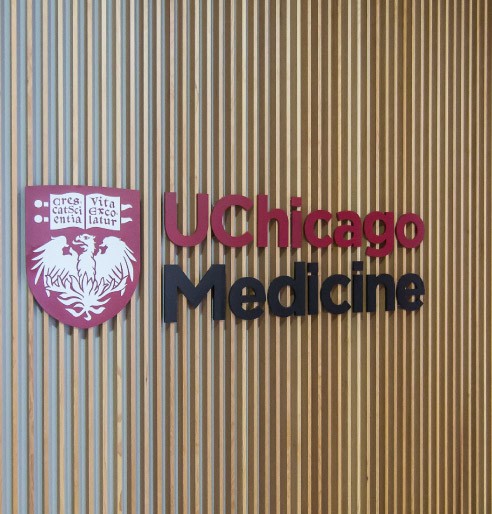 UChicago Medicine entry wall