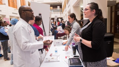 UChicago medical professionals at Magnet Fair